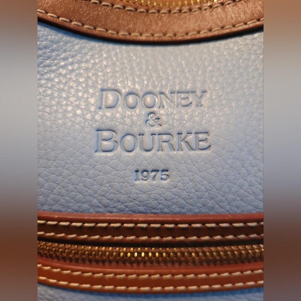 Dooney & Bourke Blue and Brown Women's Bag NWOT - Picture 12 of 15